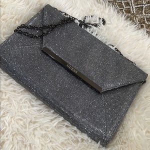 Guess evening sparkling clutch